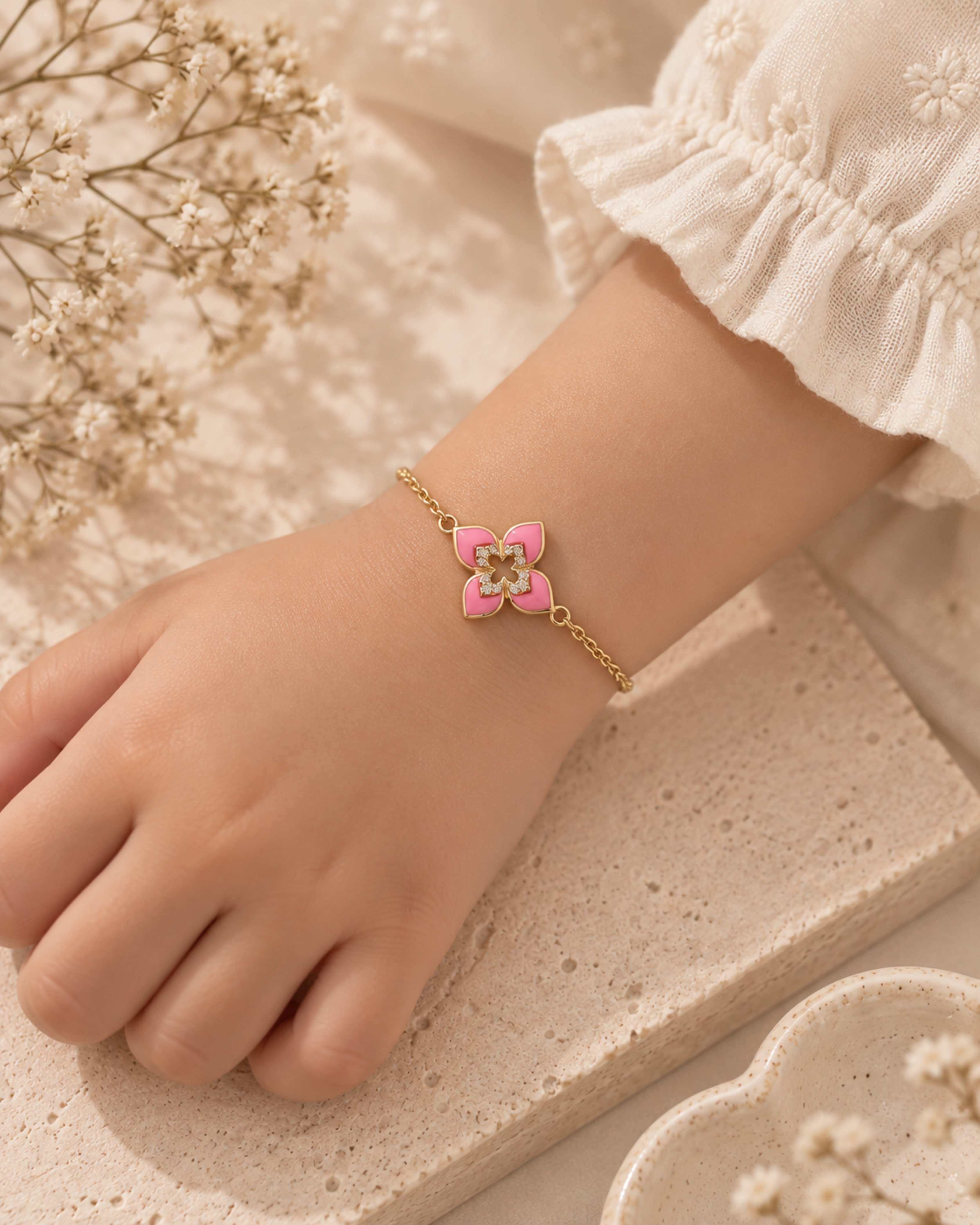 The Blossom Sparkle kids Bracelet