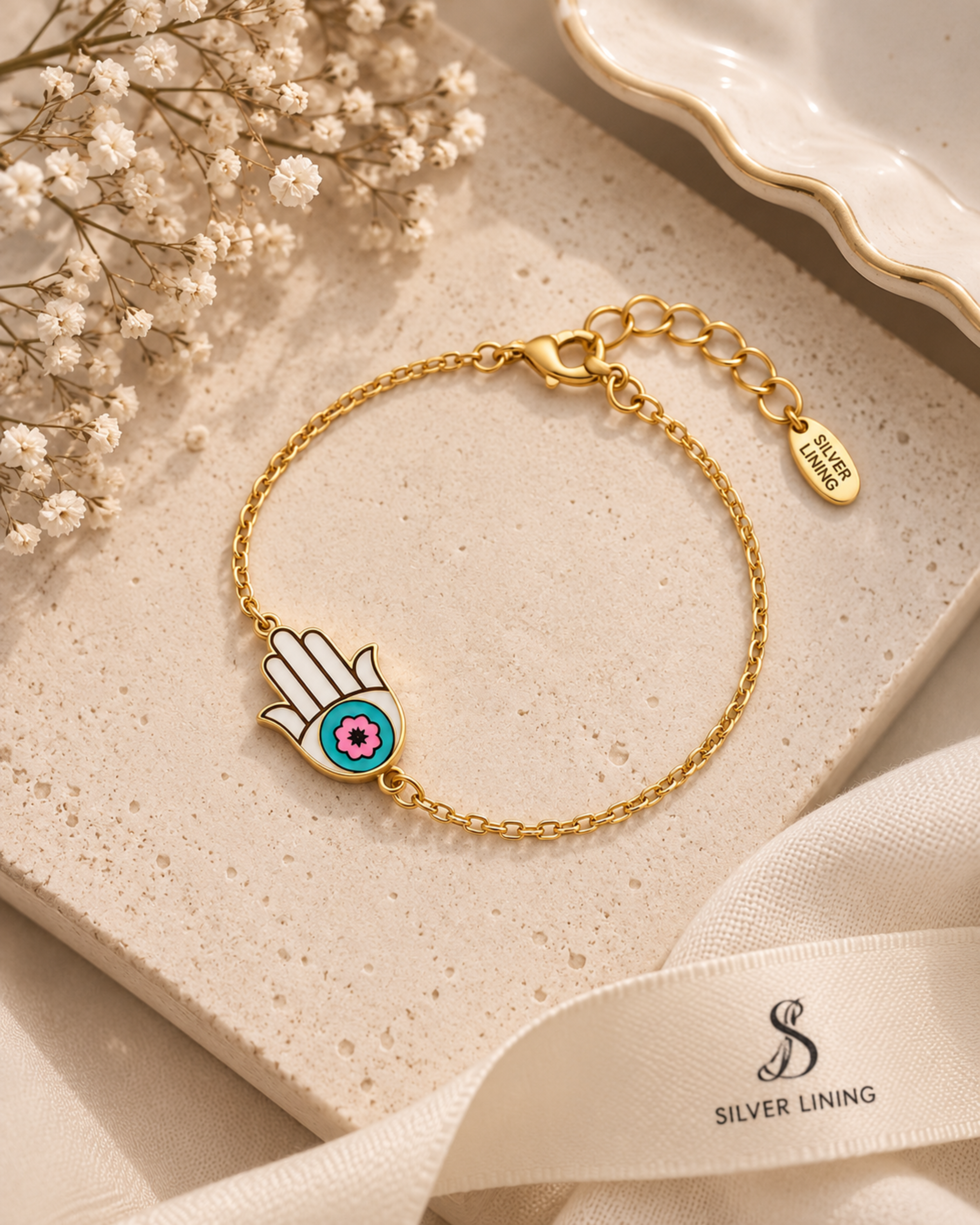 The Little Hamsa Kids Bracelet