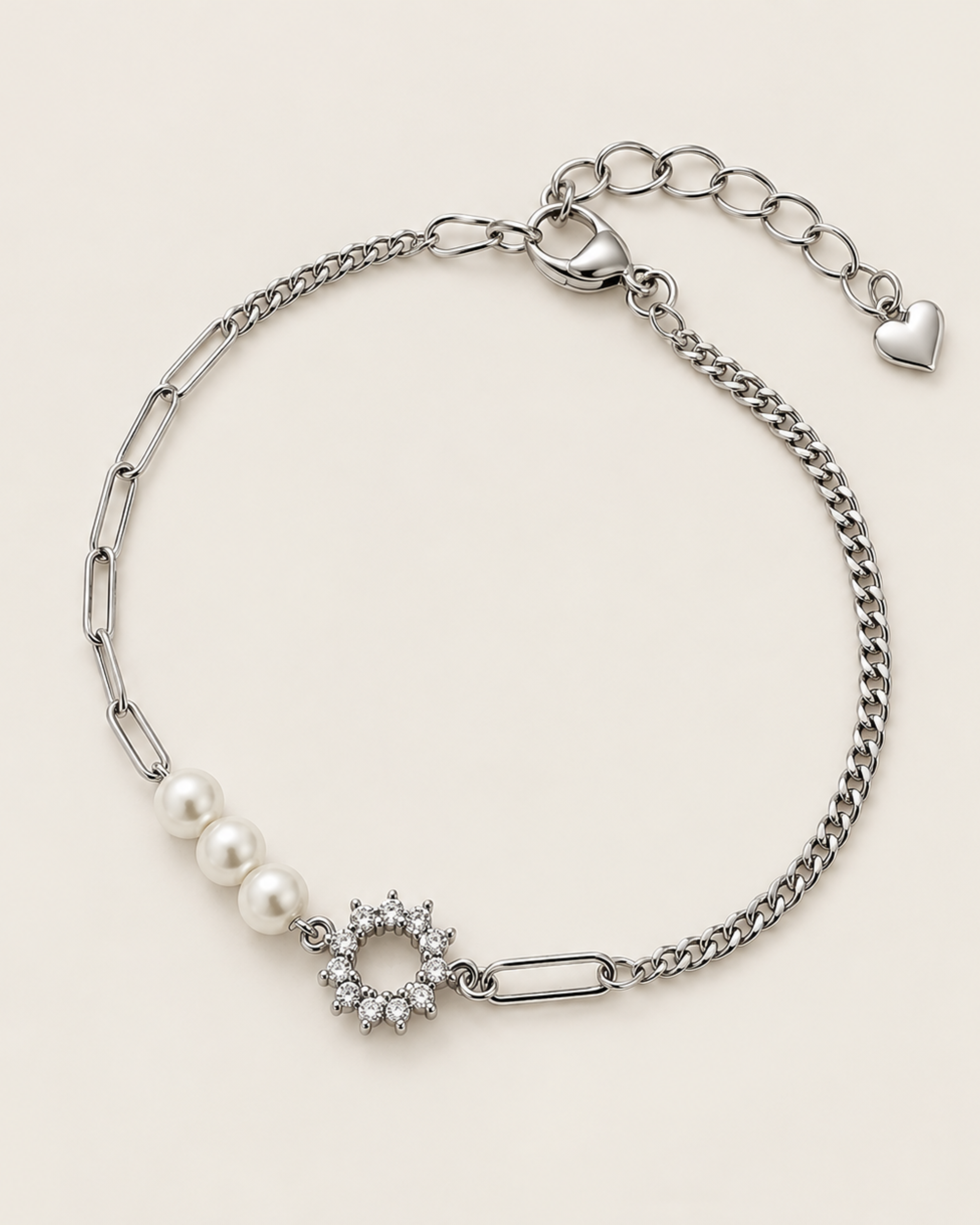 Aria Pearl Princess Bracelet