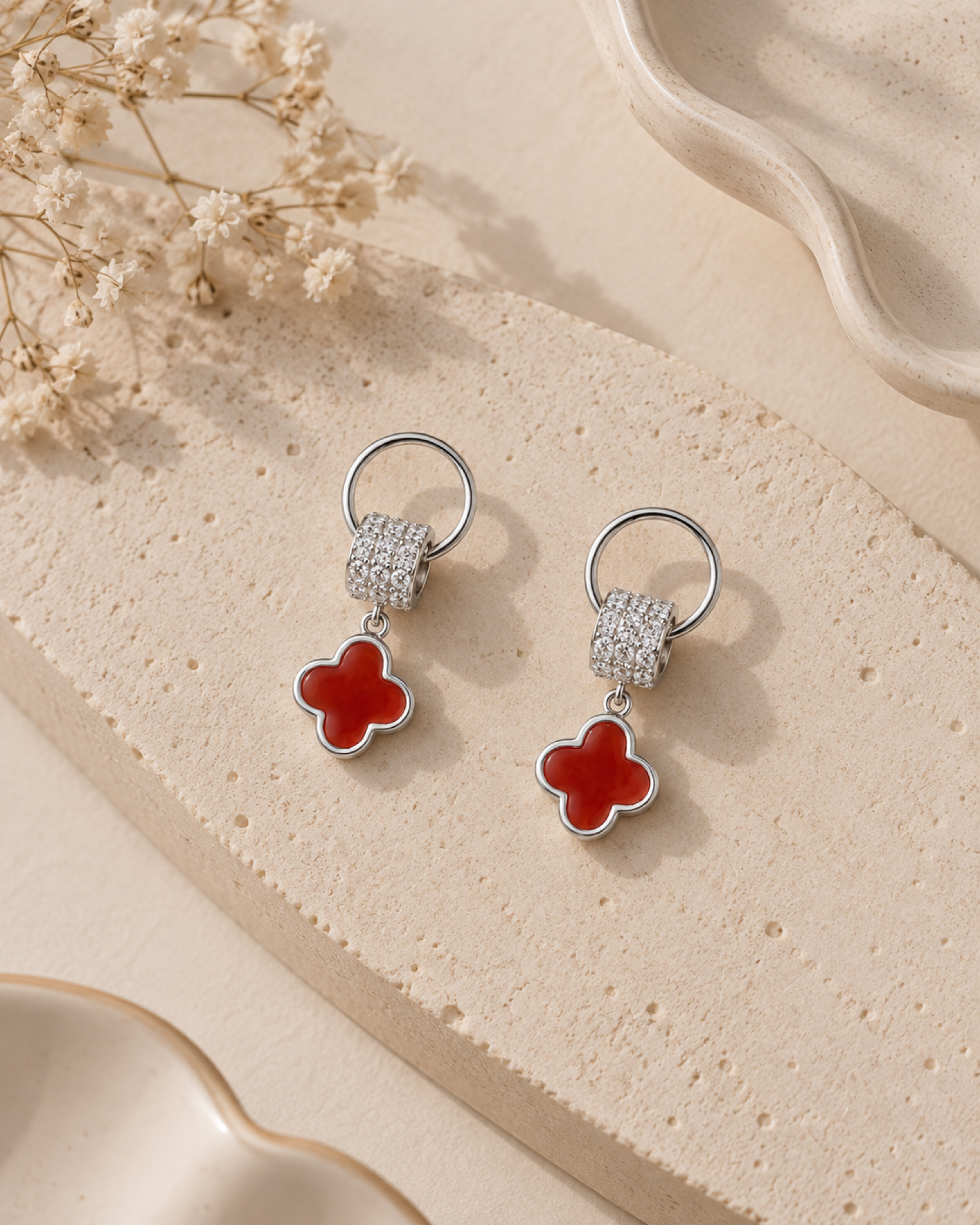 The Ruby Luck Studs