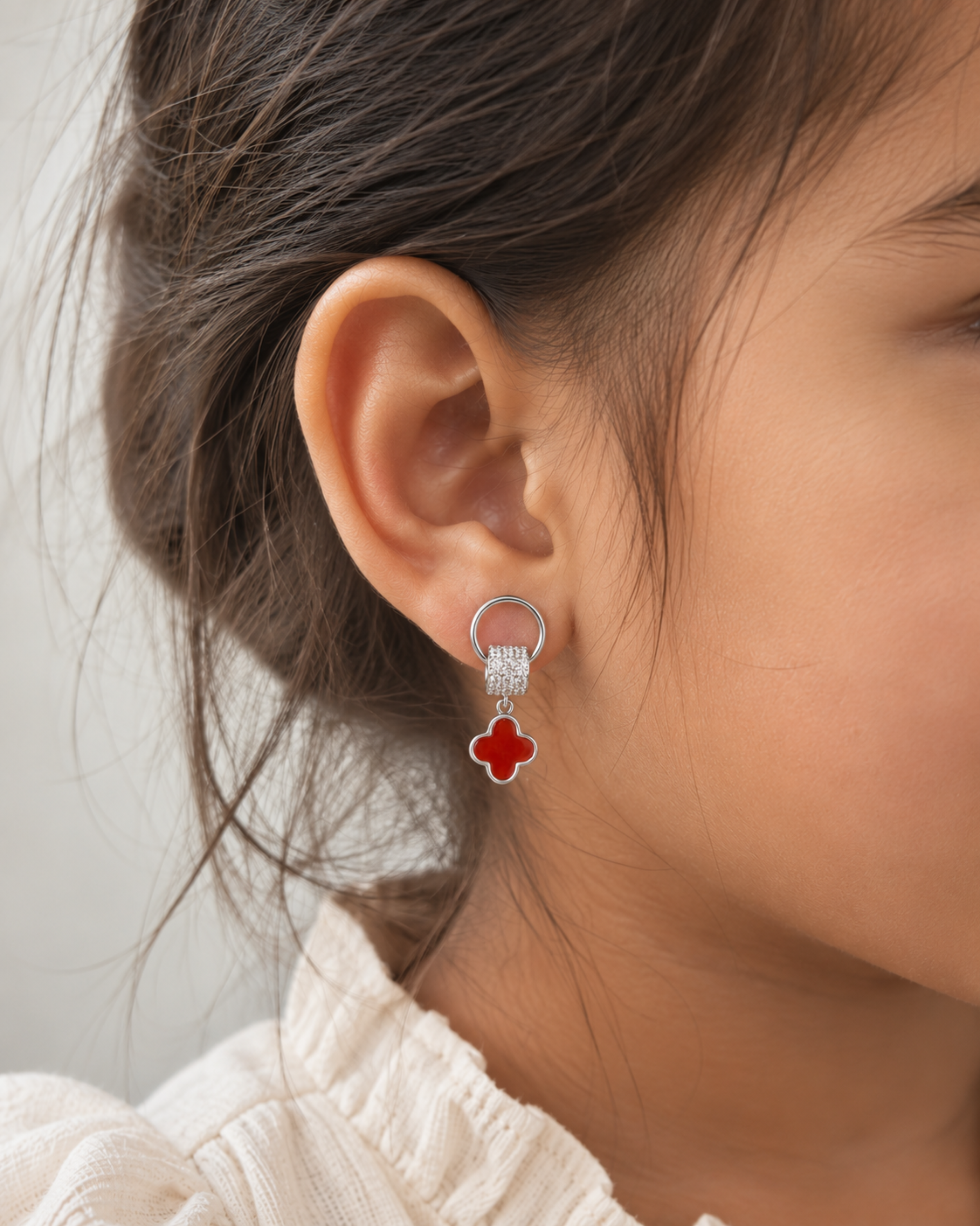 The Ruby Luck Studs