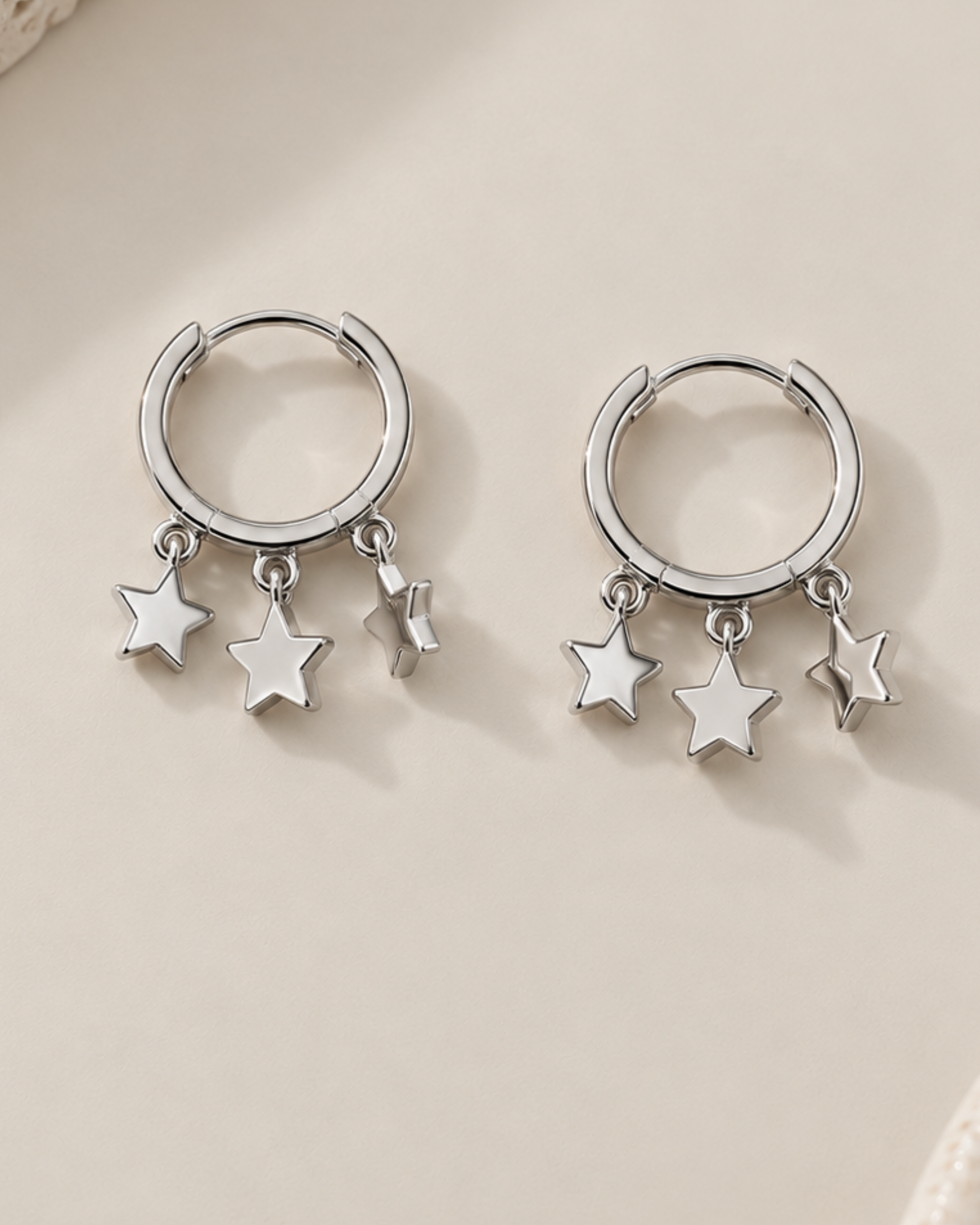 Celestial Cascade Star Earrings