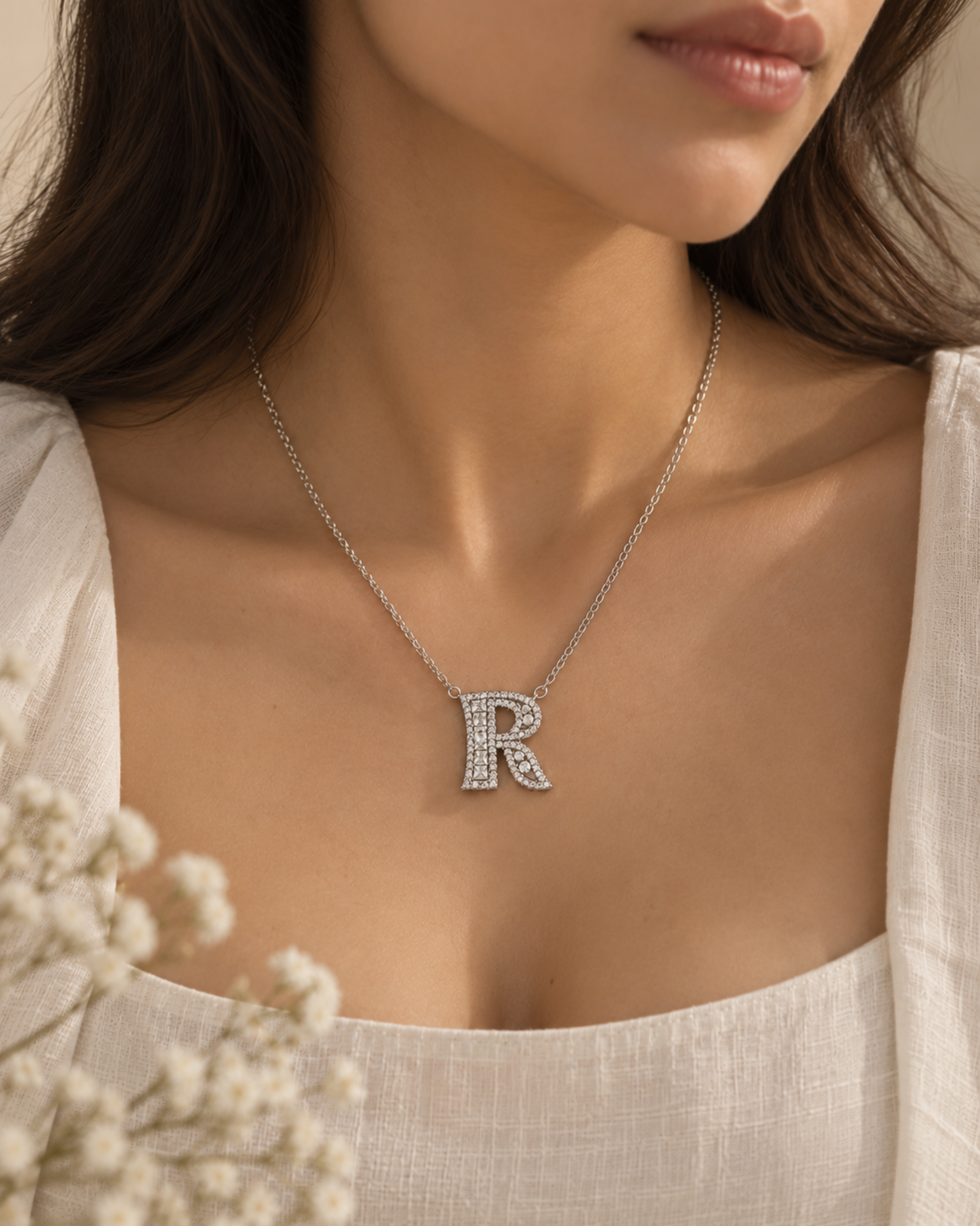 The Petit Sparkle Alphabet Chain