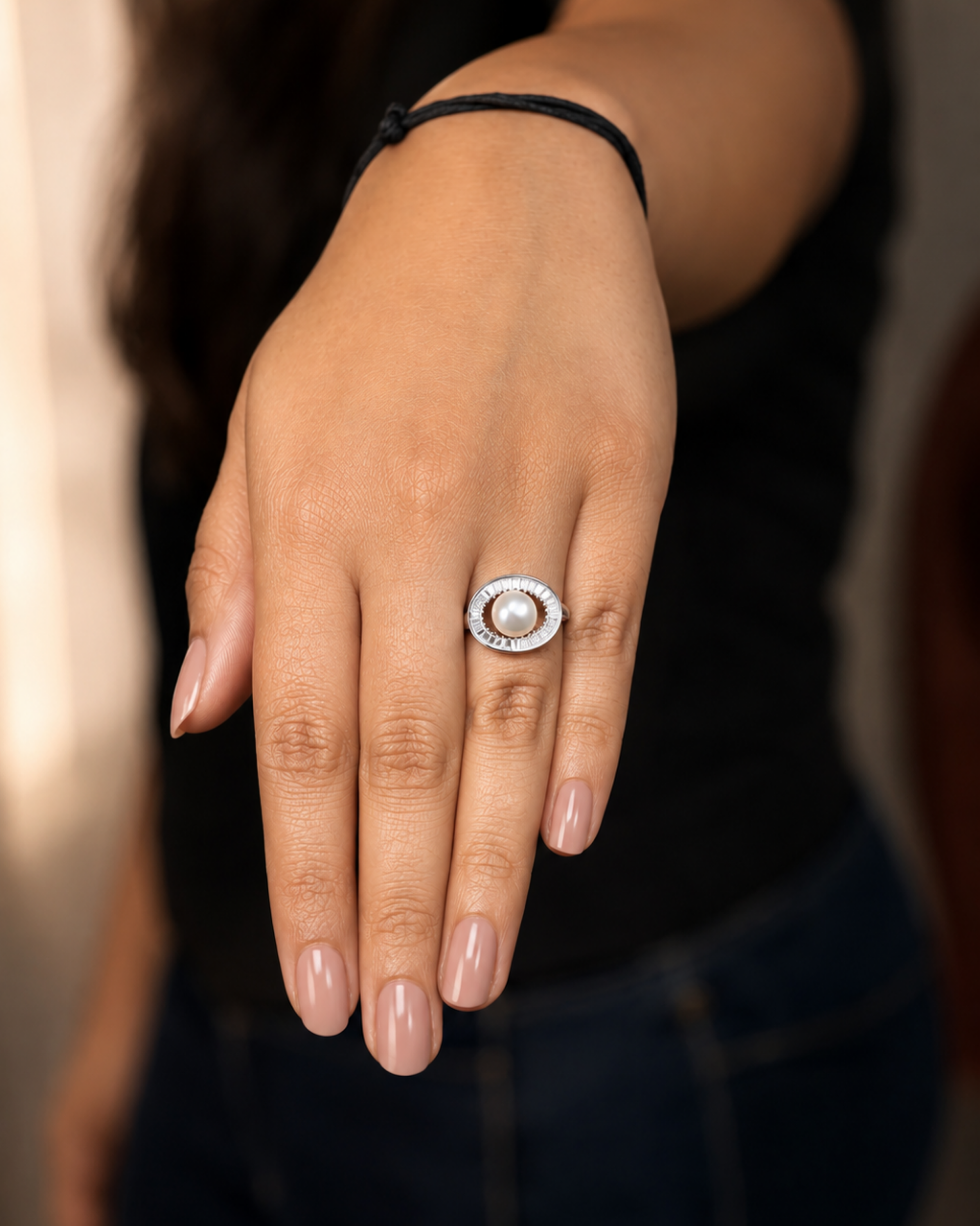 Celestial Pearl Ring