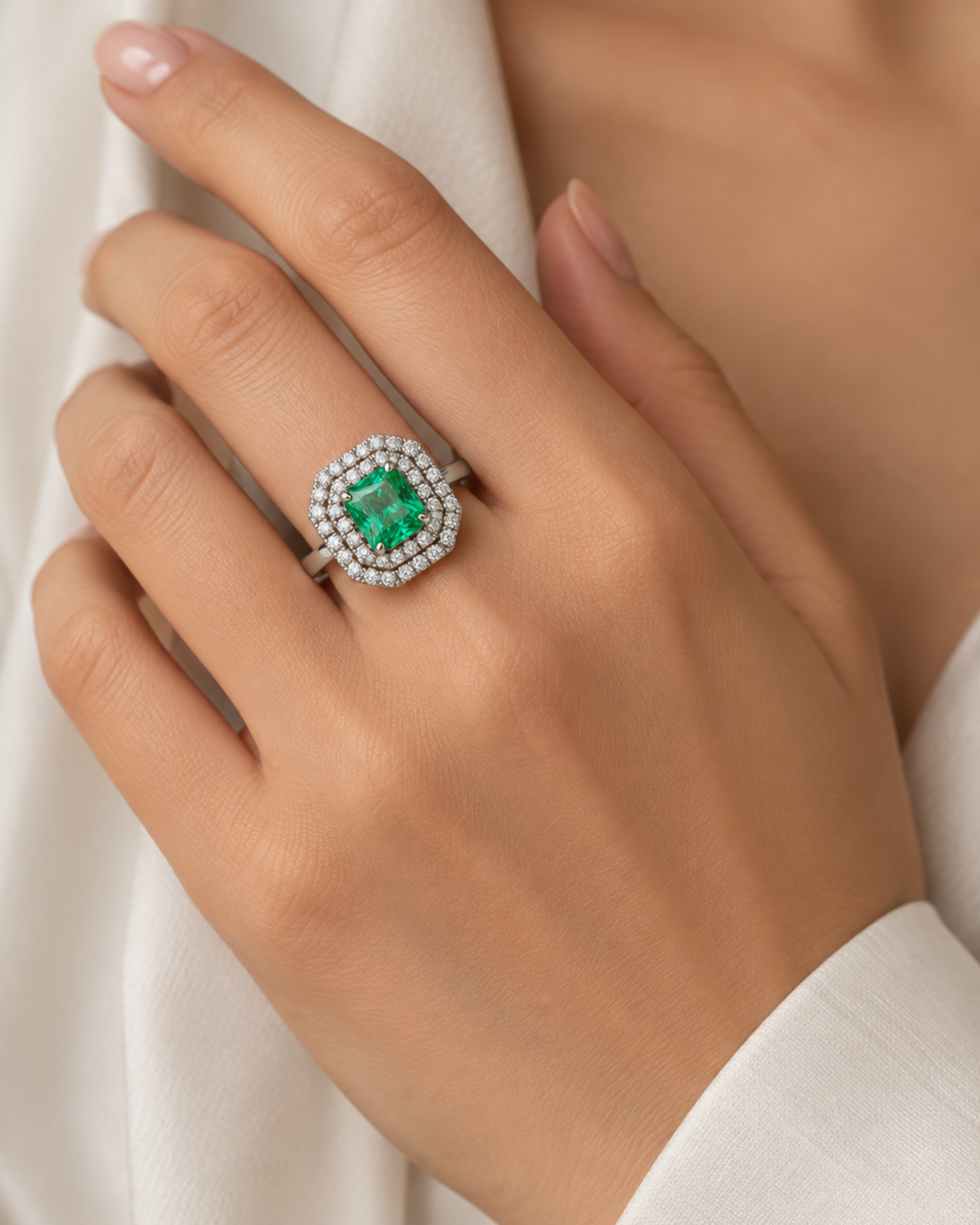 Emerald Imperial Ring