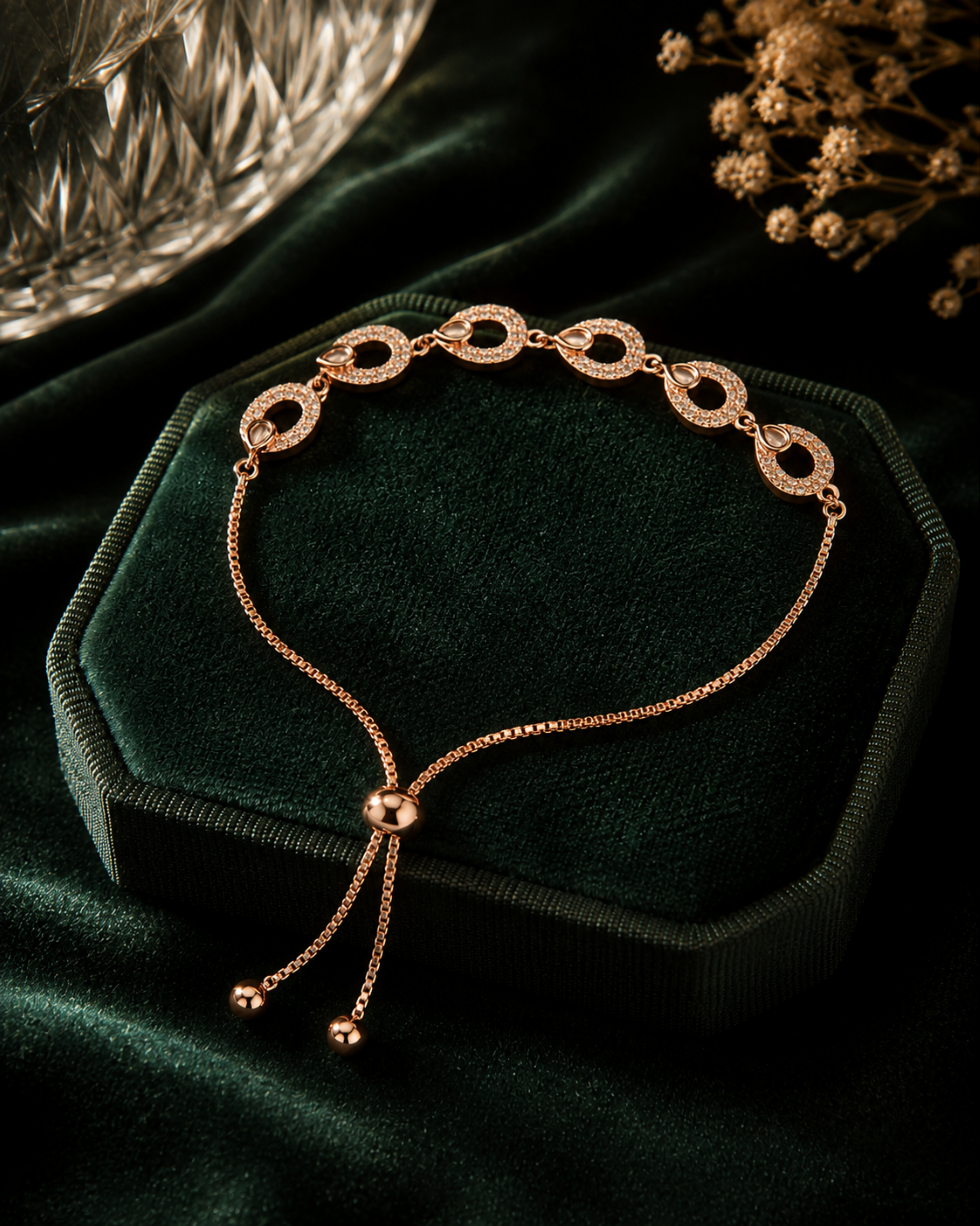 Eternal Teardrop Bracelet