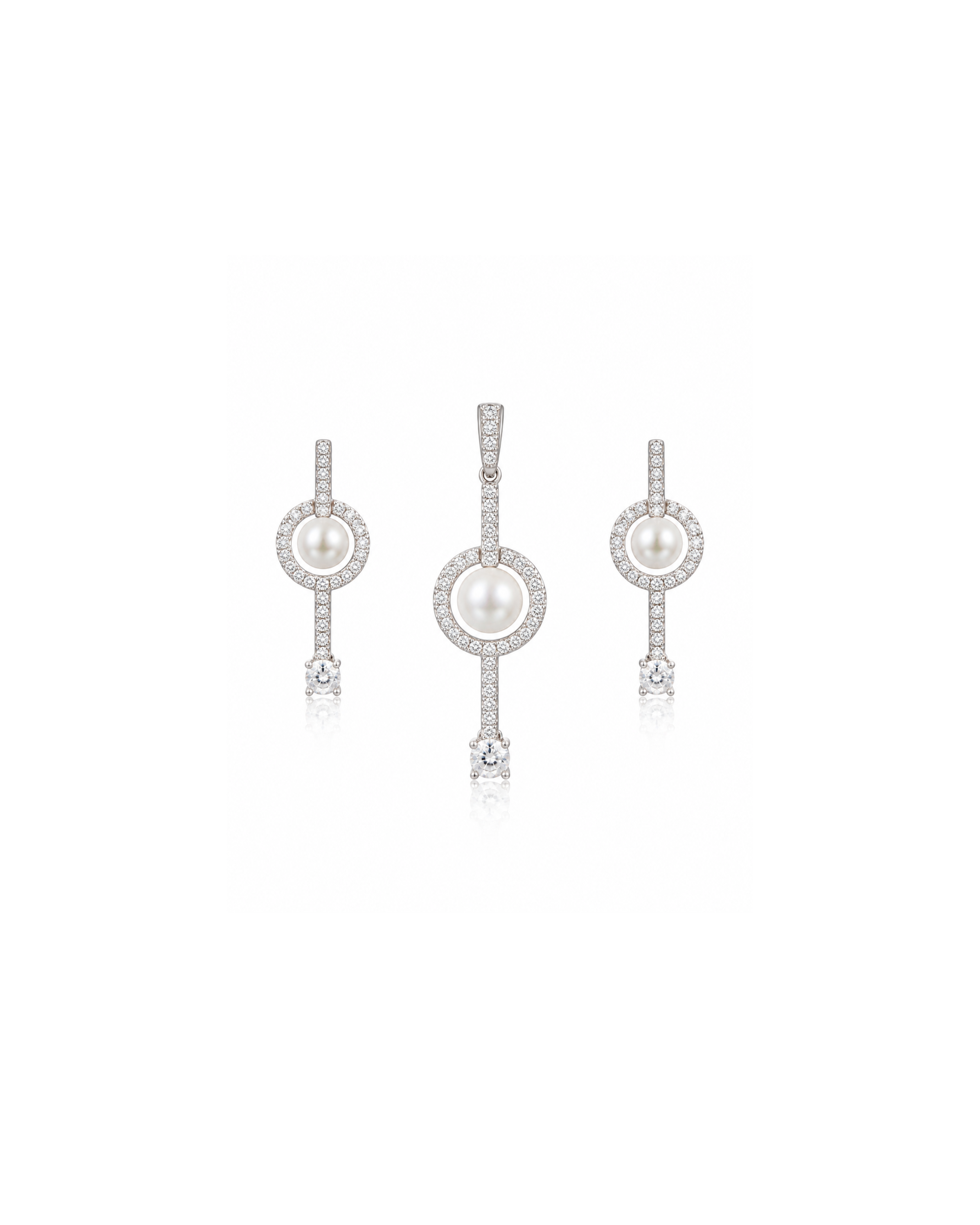 Isla Pearl Pendant Set
