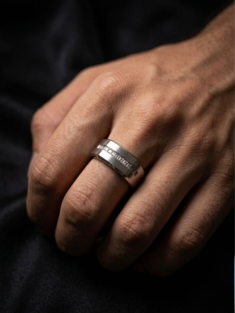 Linear Band Ring